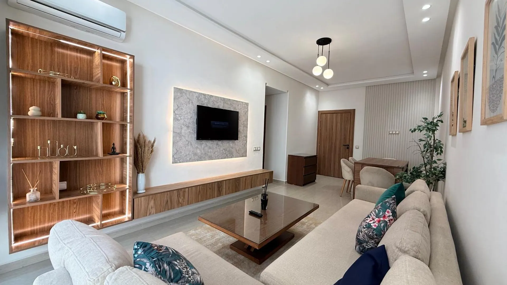 Cosy Patio Sunny 2Br - New Building - Near Oasis Train Station Apartment Casablanca Morocco