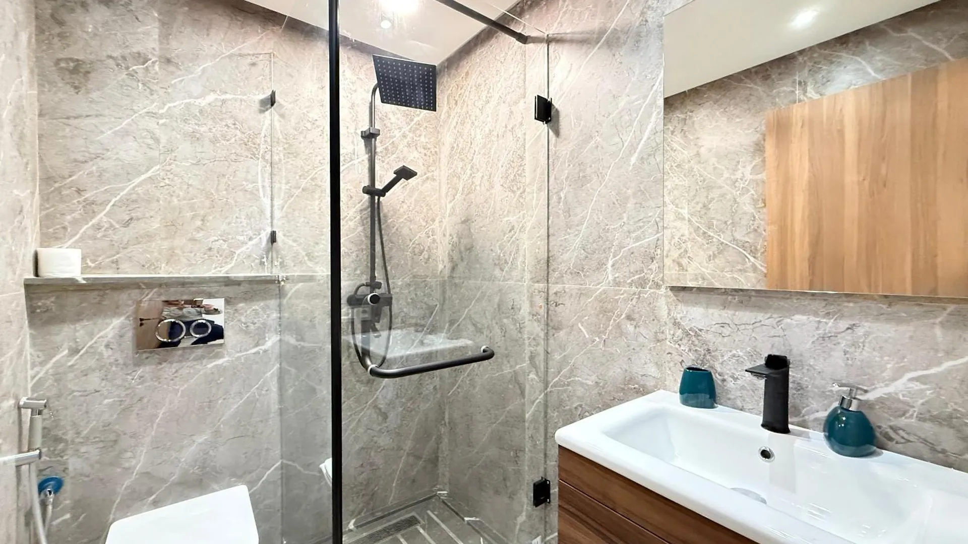 Cosy Patio Sunny 2Br - New Building - Near Oasis Train Station Apartment Casablanca 0*,