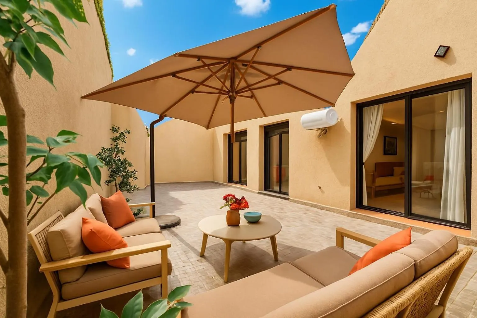 Cosy Patio Sunny 2Br - New Building - Near Oasis Train Station Apartment Casablanca